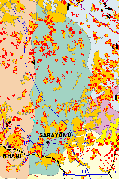 sorunlu tarım arazileri Şekil 4.