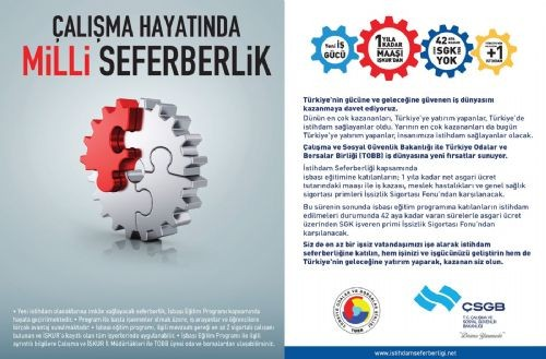 dallarında da Belgelendirme çalışmalarımızın devam edeceği tüm üyelerimize duyurulur. dedi.