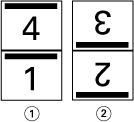 9 Rakam 2: Sağ kenardan ciltleme 1 Ön 2 Geri Rakam 3: Üst kenardan ciltleme 1 Ön 2 Geri Tel dikiş ciltleme Tel dikişli ciltleme olarak da adlandırıla tel dikiş ciltleme en kolay ciltleme yöntemidir.