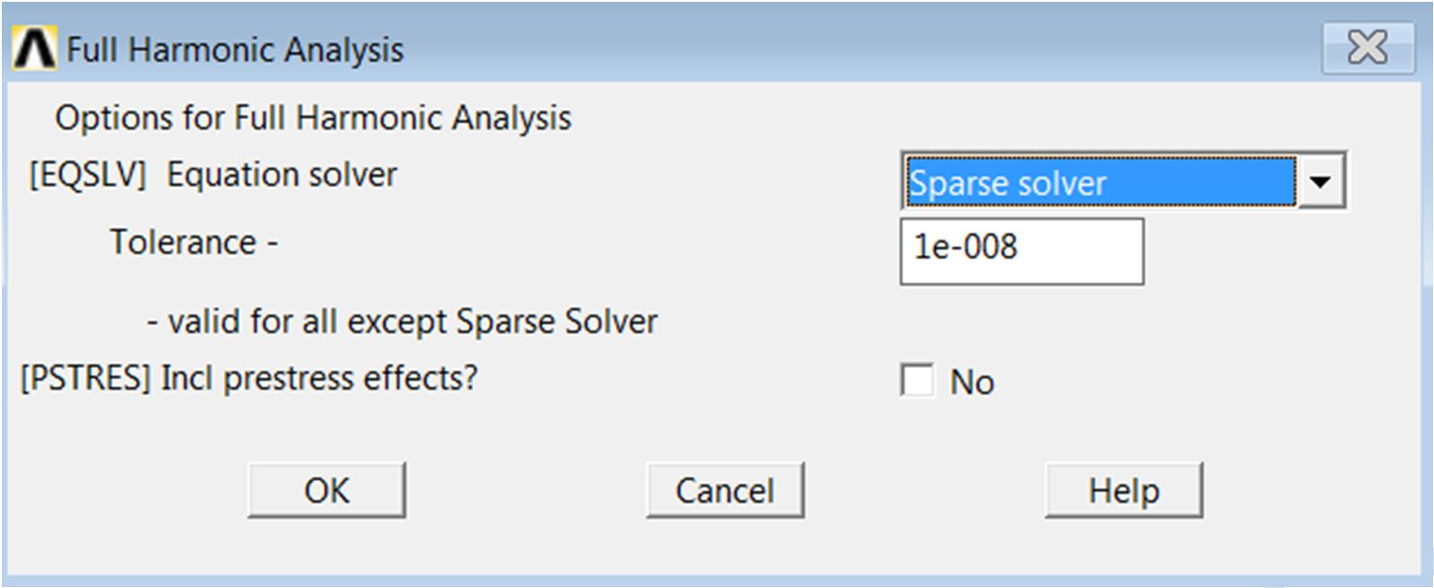 9. Main Menu> Solution> Load Step Opts> Output Ctrls> Solu Printout. 10.