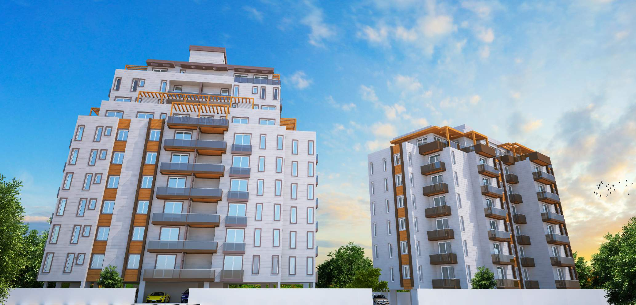 Skylife Kyrenia Ada'nın merkezinde elit bir yaşam sizleri bekliyor! Denizin ve dağın eşsiz güzellikteki manzarasına sahip Skylife Kyrenia Residence 7 kat ve 10 kat 2 blok, 70 daireden oluşmaktadır.