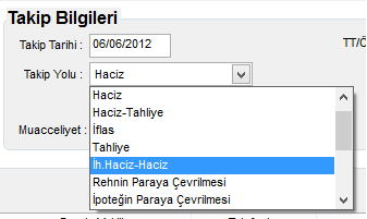 27 Bilgileri nasıl işlenir? Tahsilat ve Taahhüt 2.11.4 Tahsilat Bilgisi Nasıl İşlenir? 1. Anakart ekranının sağ orta tarafında bulunan Tahsilat butonuna tıklanır. 2.Yeni tahsilat için; butonuna tıklanır a.