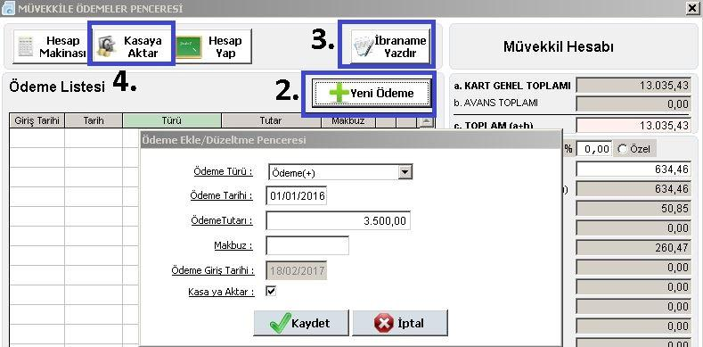 39 2.22 Karta Özel Faiz Oranı Nasıl Değiştirilir? 1.İlgili Takip açılır ve anakart ekranından Alacak Kalemleri butonuna tıklanır. 2. İlgili alacak kaleminin sağ kısmında bulunan düzelt butonuna