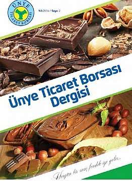 6-ÜNYE TİCARET BORSASI 2016 YILI YAYIN ÇALIŞMALARI: a) BORSAMIZ ÜNYE