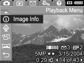 Playback moduna dönmek veya başka bir kamera moduna geçmek isterseniz, kameranın arkasındaki ilgili düğmeye basın.
