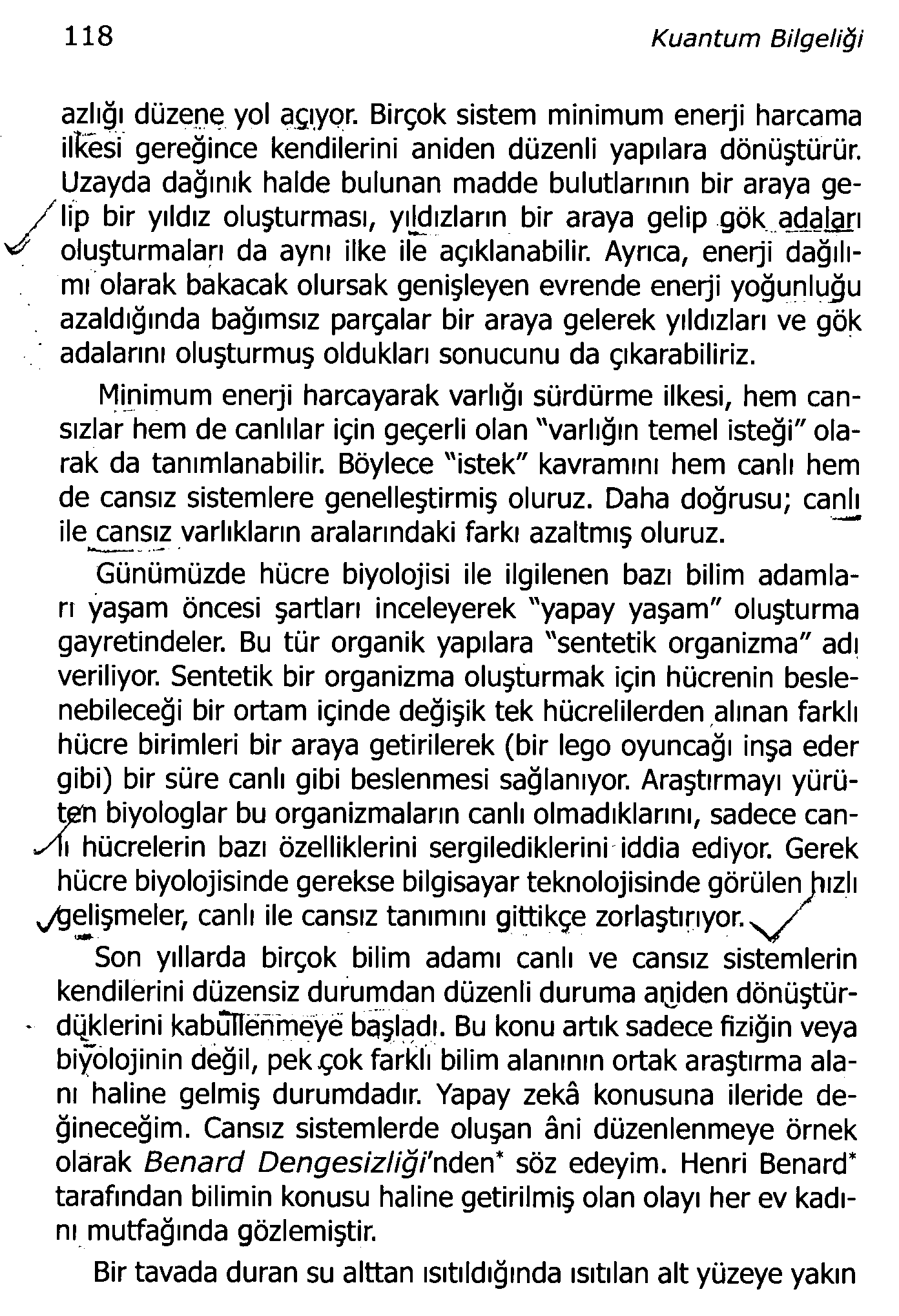 118 Kuantum Bilgeliği azlığı düzene yol agypr.