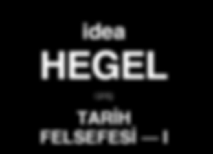 idea HEGEL