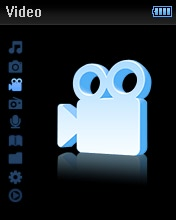 4. Video 4.. Video oynatma Cihaza kaydedilmiş olan video klipleri oynatabilirsiniz. Ana menüde öğesini seçerek Video moduna girin. > Cihazda bulunan video dosyalarının listesi görüntülenir.