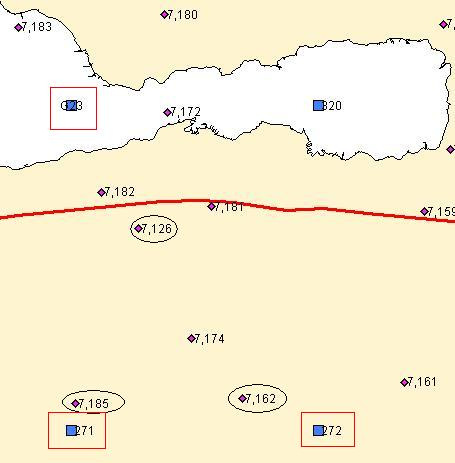 doğruluk değerleri, üç yöntemde de aynı mertebede ve maksimum ±3.22 cm dir. Elde edilen bu değerler ±10 cm altında kalan; çok iyi olarak vasıflandırılan değerlerdir.