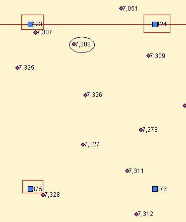 Tablo 4-26 Kontrol noktalarının ölçüm ve Tablo 4-25 deki transformasyon parametreleri kullanılarak üç yöntemle hesaplanan dış doğruluk değerleri ITRF Orijinal Veri Minimum Eğrilik Kriging Doğrusal