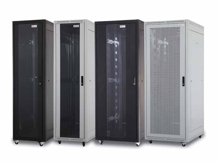 19 SERVER TİPİ RACK KABİNETLER 19 SERVER TYPE RACK CABINETS 19 SERVER TİPİ RACK KABİNETLER 19 SERVER TYPE RACK CABINETS Her türlü 19 network sistemlerine uygun çözümler sunar.