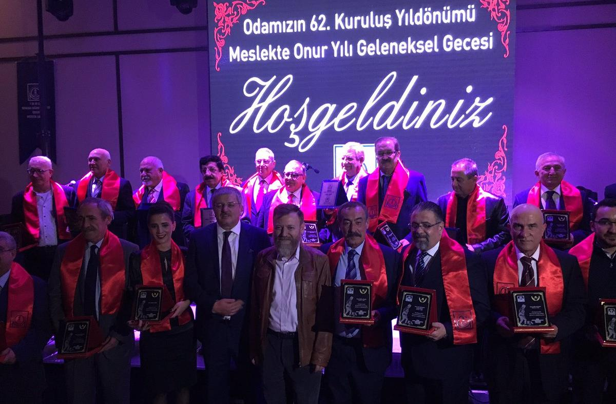 6. Makina Mühendisleri Odası'nın kuruluş yıldönümünde Mersin'de düzenlenen,