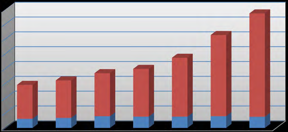 % 65 2011 yılı kargo doluluk oranı (yolcu ve kargo) 161.200 198.700 273.