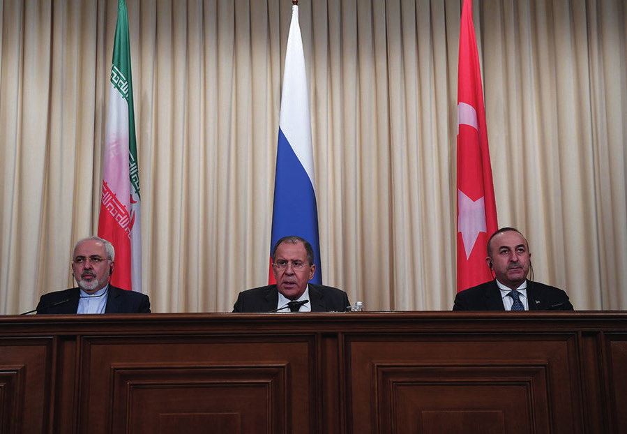 RUSYA-TÜRKİYE-İRAN ÜÇLÜ GÖRÜŞMESİ 20 Aralık 2016 tarihinde Moskova da Rusya, Türkiye ve İran Dışişleri Bakanları görüşmesi gerçekleşti.