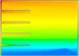 It is clear that the use of the fins increases the heat transfer inside the PCM and achieves a significant reduction of solar cell temperature compared with the system without fins.