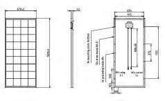 , (2009) have also proposed exergy efficiency expression based on the electrical and thermal exergy of a PV indicating exergy destructions. II. Experimental Facility II.1.