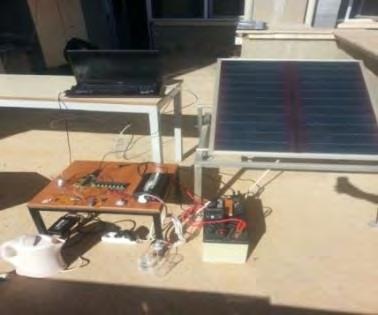 Fig. 7: Driver Circuit Diagram and Card II.5.The Input Units of System used to put this system into use. First, pv array and charge regulator are connected to system.