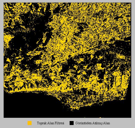 Görüntü Verisi b) Bitki Örtüsü Bileşeni c)