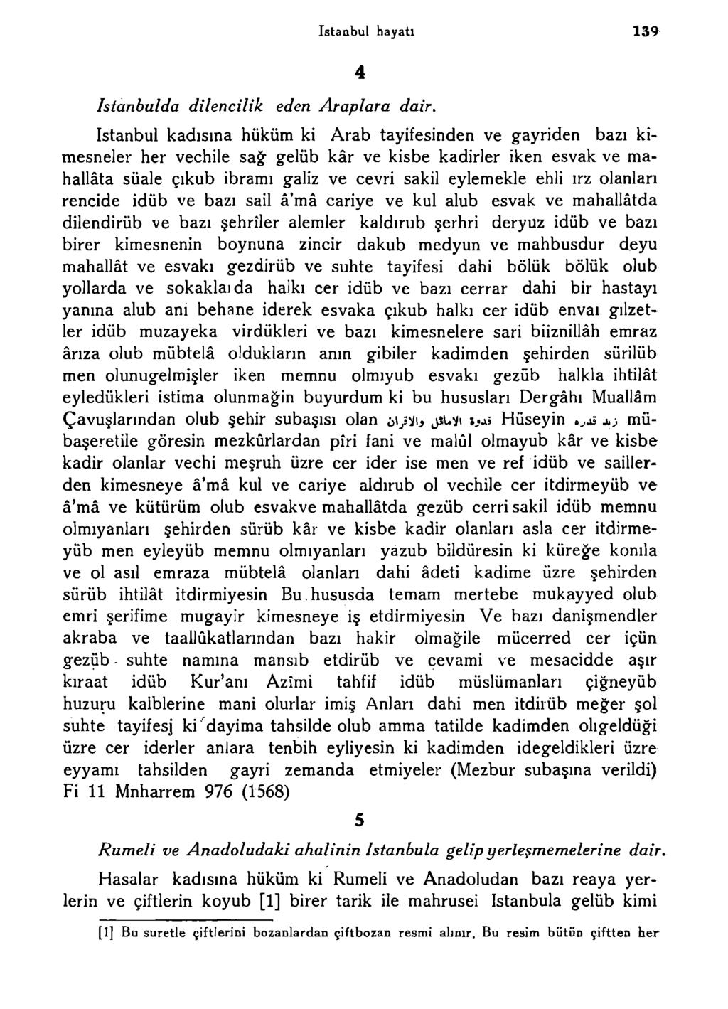 istanbul hayatı 139 Istanbulda dilencilik eden Araplara dair.