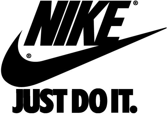 43 Resim 2.2 Nike imzası Resim 2.3. da verilen imza örneğinde Nike markasının italik ve sade tipografik özelliğe sahip Sembolu, swoosh iģareti amblemi ve just do it ifadesiyle sloganı bir bütün oluģturarak imzayı temsil etmektedir.