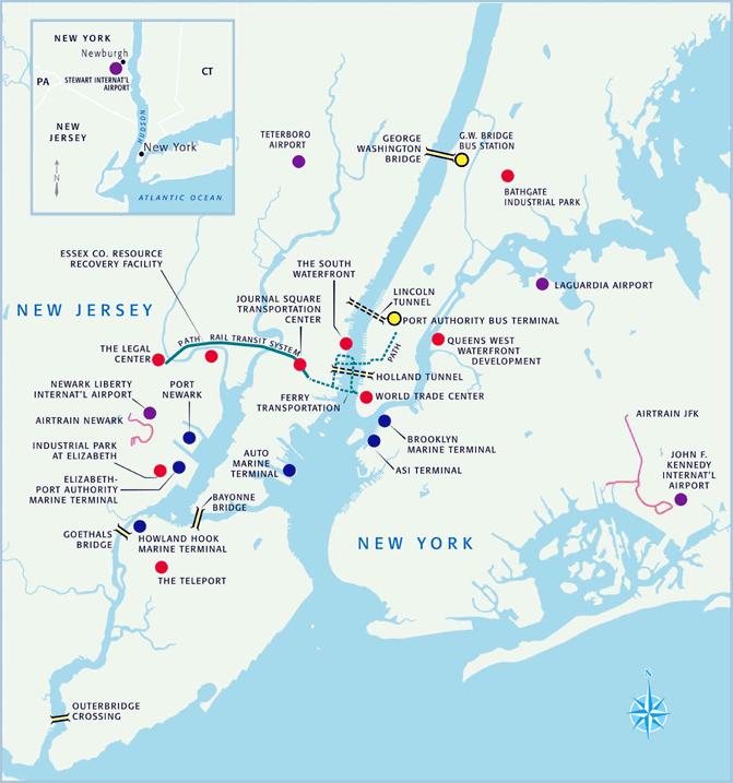 39 Harita 4.1 The Port Authority of New York & New Jersey tarafından işletilen ulaştırma sistemleri [15] 4.1.1 Bechtel 1898 de Oklahoma Bölgesinde kurulan Bechtel, global bir mühendislik, inşaat ve proje yönetimi şirketi olup, dünya çapındaki 40 ofiste 40,000 çalışanı bulunmaktadır.