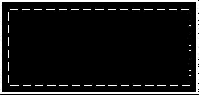 4-3. Ofset dikiş (034 ten, 037 ye kadar) u işlev, giriş referans hattına göre isteğe bağlı bağımsız sabit mesafelerde iğne giriş noktası oluşturmak için kullanılır.