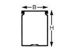 60 4 6 1190 T1-EN 25x60 G 13,40 48 40 60 4 6 2040 T1-EN 40x60 G 15,40 36 60 60 4 6 3080 T1-EN 60x60 G 19,80 24