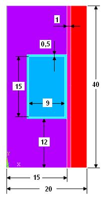 30 Şekil 5. 3. MR amortisör modeli boyutları 5.1. Temel Yaklaşım ve Kabuller Bu analizde, Ansys 12.0 / Mechanical APDL (Ansys Programme Design Language) ile çalışılmıştır.