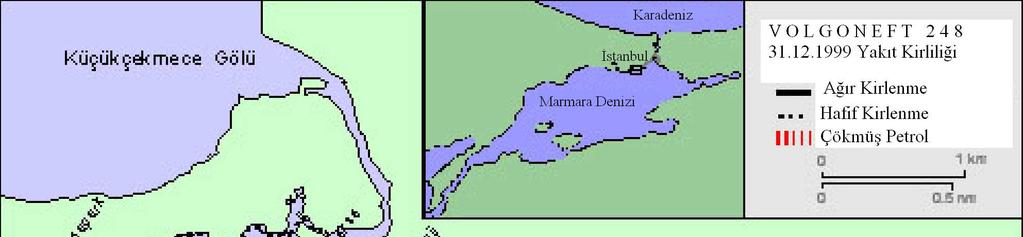 16 dökülmüştür. Jambur daha sonra sürüklenerek karaya oturmuştur. 13 Mart 1994 tarihinde Kıbrıs bayraklı iki gemi M/V Shipbroker ve M/T Nassia çatışmıştır.