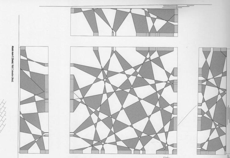 323 Balmond, geometri ve karmaşık modelleme dışında dekorasyon üreten strüktür olarak, strüktürsüz binayı meydana getirmişlerdir [Rappaport, 2006]. Şekil 4.26.