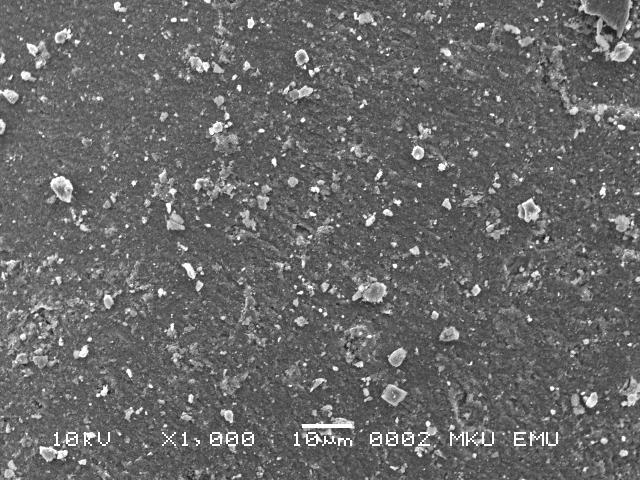 Magnetit Nano Partiküllerin FTIR Analizi Şekil 1.Sentezlenen magnetit nano partikül FTIR spektrumu Yüksek yoğunluklu pikin 578 cm -1 de olduğu görülmektedir.