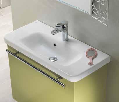 Etajerli Lavabo 80x38 cm 32 226 281 033000-u Noura Etajerli Lavabo