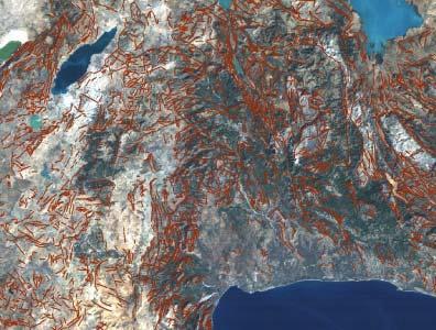 Landsat TM ve Bazõ Uygulamalarõ * Güncel volkanik aktivitenin saptanmasõnda * Dom, kaldera gibi volkanik yapõlarõn belirlenmesi * Bölgesel