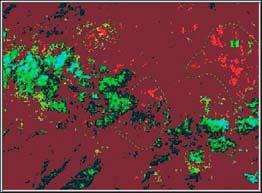 Landsat TM ve Bazõ Uygulamalarõ * Hidrotermal alterasyon alanlarõnda (özellikle metalik minerallere yönelik) kil minerallerinin varlõğõnõn belirlenmesi, * Geniş alanlarda