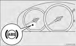ABS ikaz lambasý E00607200082 Kontak anahtarý ON konumuna çevrildiðinde ABS uyarý lambasý yanmalýdýr ve birkaç saniye içinde sönmelidir.