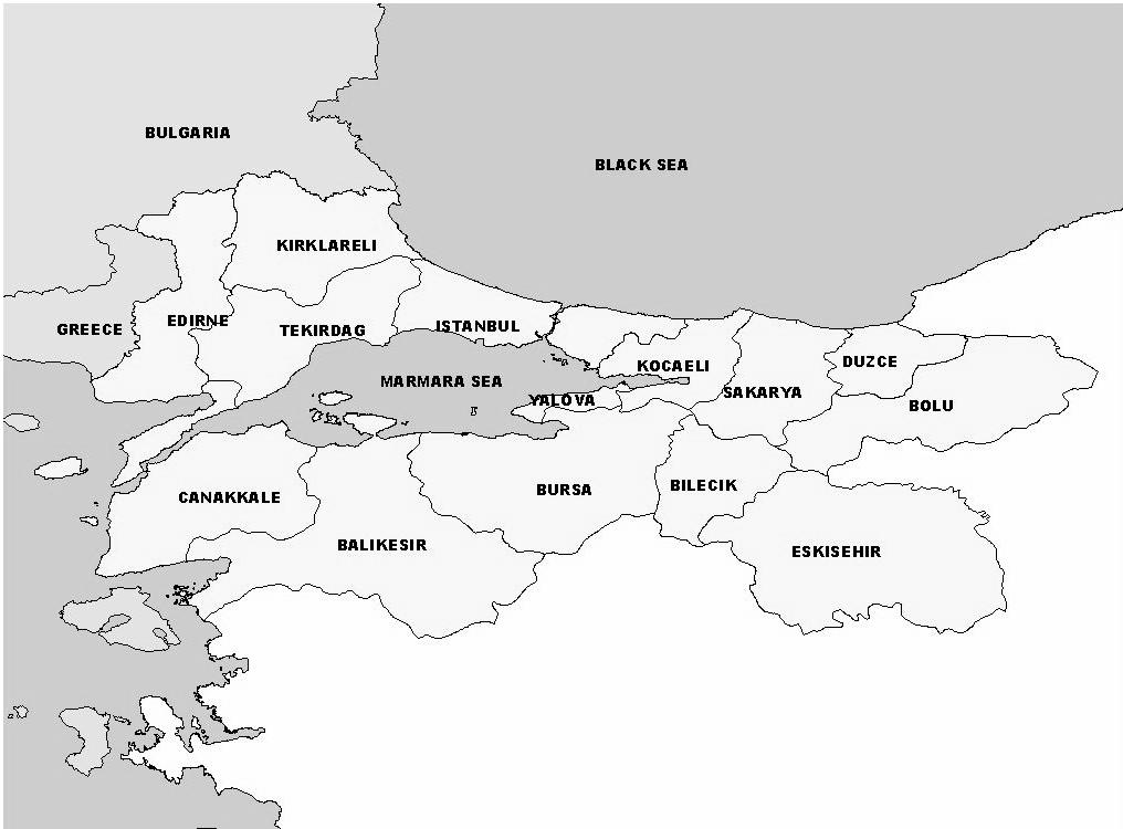 64 3.2.1. Coğrafi Konum İstanbul, Avrupa nın en önemli kentsel merkezlerinden biridir. Kent, Avrupa nın Asya, Ortadoğu ve Kafkaslara açıldığı bağlantı noktası konumundadır.