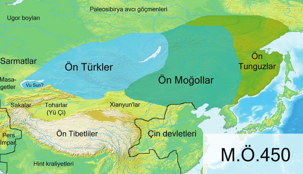 güncel gastroenteroloji 19/4 BÖLÜM XI Ön Türkler Prof. Dr. Tankut İLTER Ön Türkler, Göktürkler den önceki tarih devirlerinde (6.