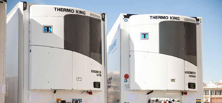 56 57 THERMO KING, TÜRKİYE NİN ÖNDE GELEN GIDA VE İLAÇ TAŞIMACILIĞINDA ÜRÜNLERİN, SON TÜKETİCİYE ULAŞANA KADARKİ KALİTESİNİ VE GÜVENİRLİLİĞİNİ KORUYARAK TAŞIMA STANDARTLARINI BELİRLEMEKTEDİR.