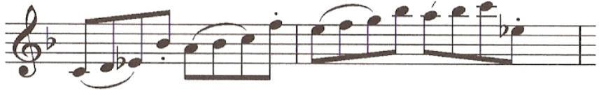 28 Örnek3: İtalyan Konçertosu Son Bölüm: Presto Büyük Bach araştırmacısı olan Dr. Albert Schweitzer e göre; Bach ın müziğinin en önemli yanı sembolik ifade kullanmasıdır.