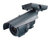 Weatherproof IR Kamera 1/3 High Sensitivity CCD, 600 TVL, S/B 650 TVL, 3.8~9.5 mm Varifocal Lens, 0.