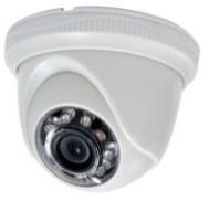 Vandal-Resistant Dome Camera 1/3" SONY Super HAD CCD, 550TVL, Day & Night (ICR), 2.