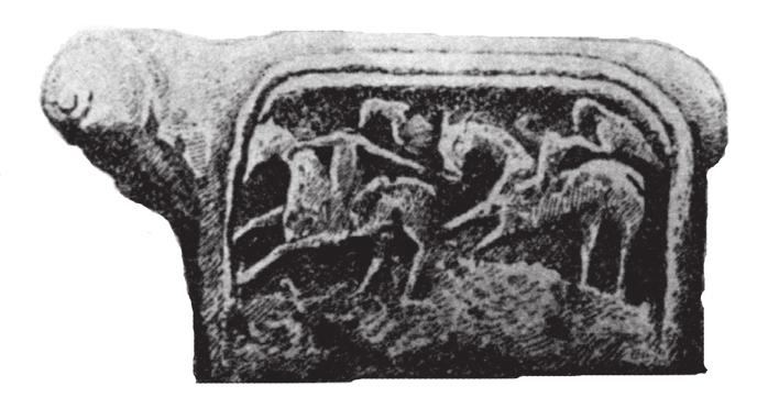 yüzyıl başından Afyon mezar taşlarındaki 12 kompozisyonda birer, (21-22, 52-60, 77.