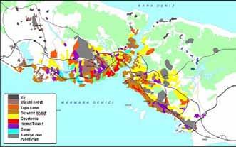 16 İstanbul Metropoliten Alanı Entegre Kentsel Ulaşım Ana Planı (İUAP) / Özet Bölge Tablo 2.2 Bölgelere Göre İstihdam Artışı Sayı 1996 2006 İstihdam İstihdam.