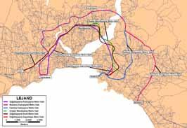 yakasında TEM yolu uzunluğu yaklaşık 41 km dir. Bu uzunluk 4 er km lik 10 parçaya bölünmüş ve TEM çevresindeki konut ve sanayi gelişiminin ölçülmesi için 11 nokta belirlenmiştir. Şekil 12.