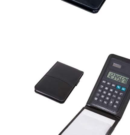 NOTEBOOK WITH CALCULATOR