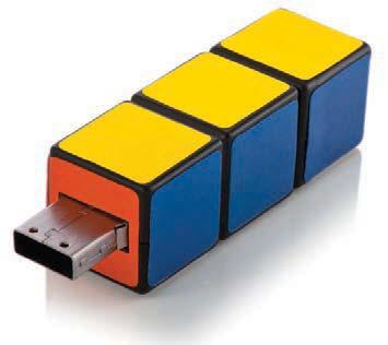 MUSB-803 Küp Şeklinde USB Bellek Materyal: Plastik Net Ağırlık: 17 g Boyutlar: 6 x 2 x 2 cm Sticker Baskı