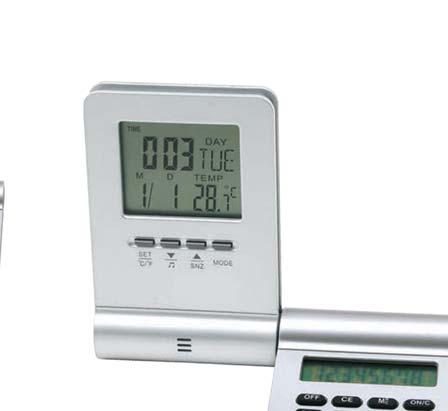 43 2553 DIGITAL TABLE CLOCK FEATURES