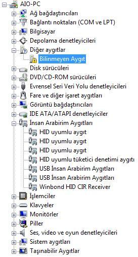 Sürücüler All in One PC ürününüzle beraber sizlere Sürücü Cd si de verilmektedir. Bu Cd de varolan sürücüler ürününüzü dengeli çalıştıran güncel sürücülerdir.