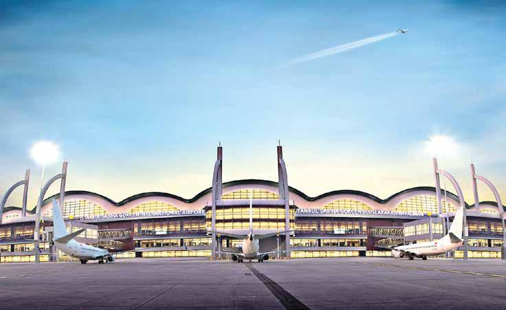 Sabiha Gökçen CIP Yaklaşık 800 m 2 alanda 146 kişilik oturma kapasitesine sahip olan THY nin Sabiha Gökçen Havalimanı ndaki özel yolcu salonu için LED aydınlatma ürünleri tercih edilmiştir.