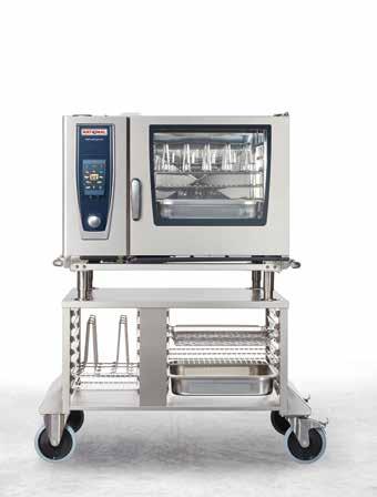 UltraVent SelfCookingCenter XS üniteniz için kurulum kiti (Dolap iç ölçüleri 700 mm genişlik, 950 mm yükseklik, 600 mm derinlik için) No.: 60.74.